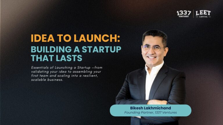 Idea to Launch: Building a Startup That Lasts