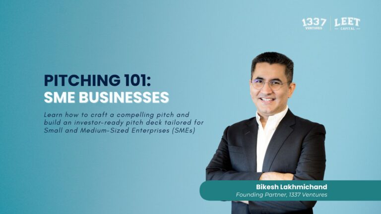 Pitching 101: SME Businesses