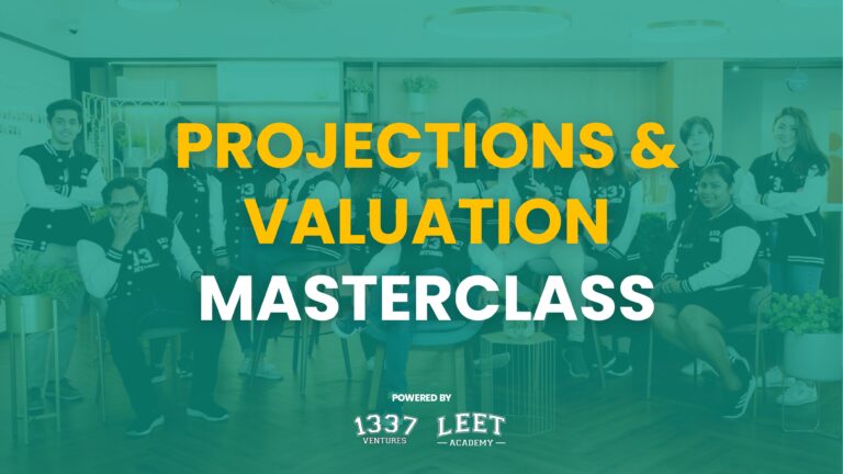 Financial Projections & Business Valuation Masterclass for Founders