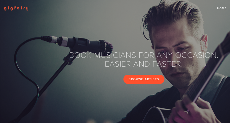Airbnb for live music Gigfairy raises small but telling pre-seed