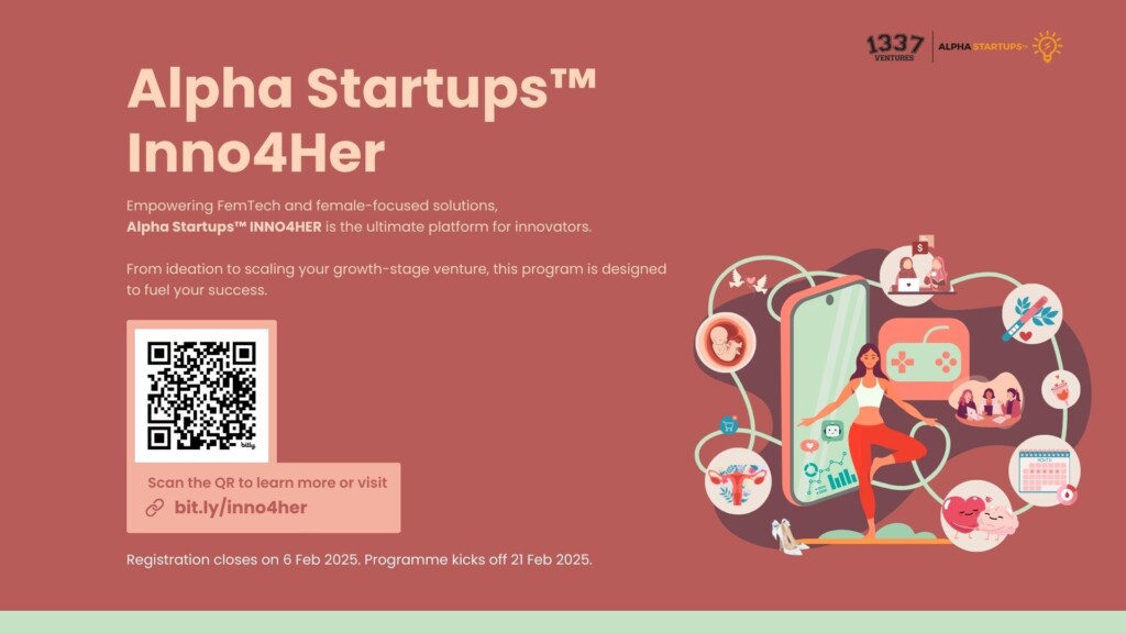 Alpha Startups™ Inno4Her - Southeast Asia’s First FemTech-Focused ...