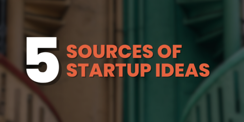 5 Sources of Startup Ideas 1337 Ventures