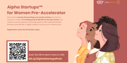 Alpha-Startups Women Pre Accelerator 1337 Ventures